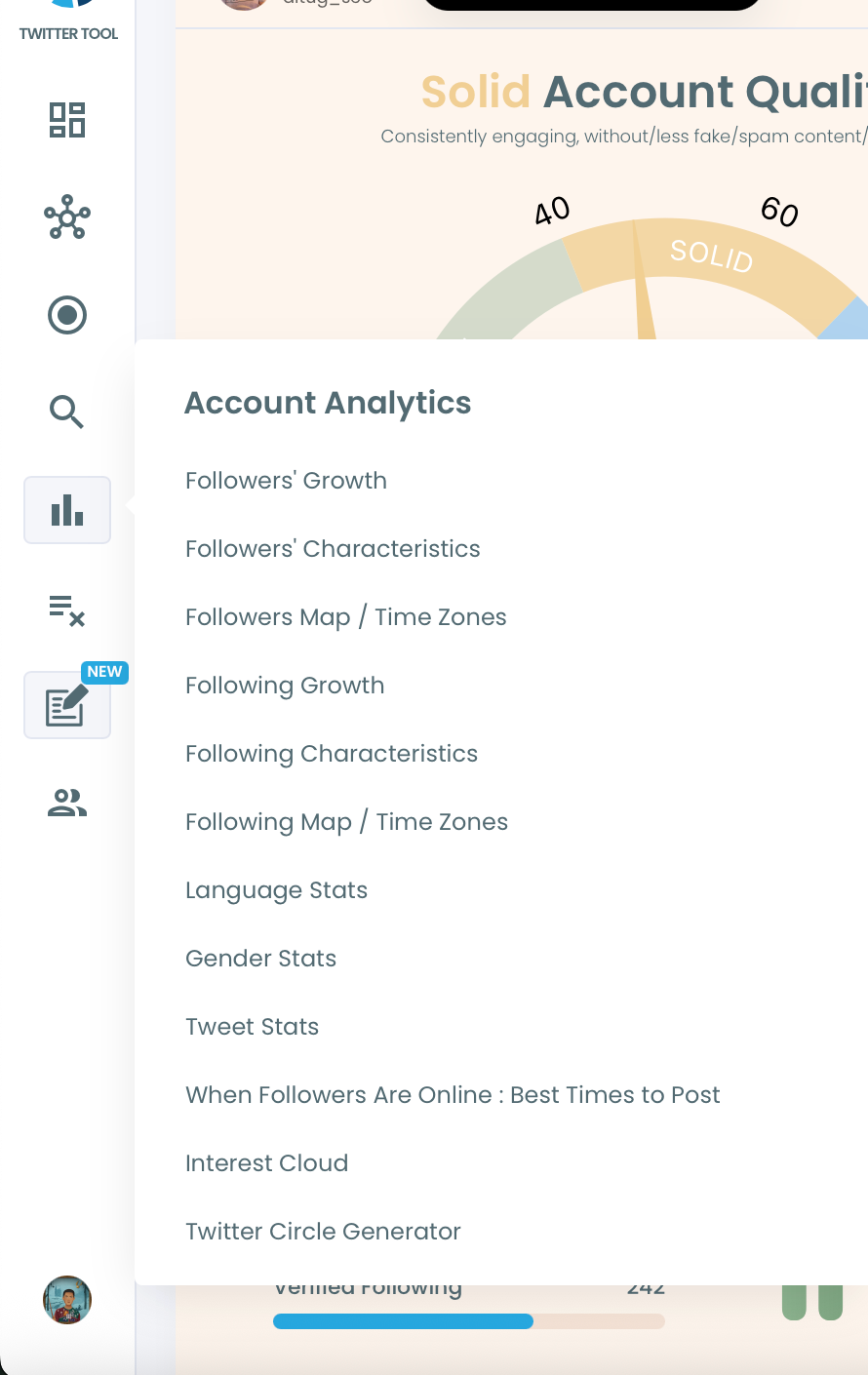 Account Analytics - Circleboom