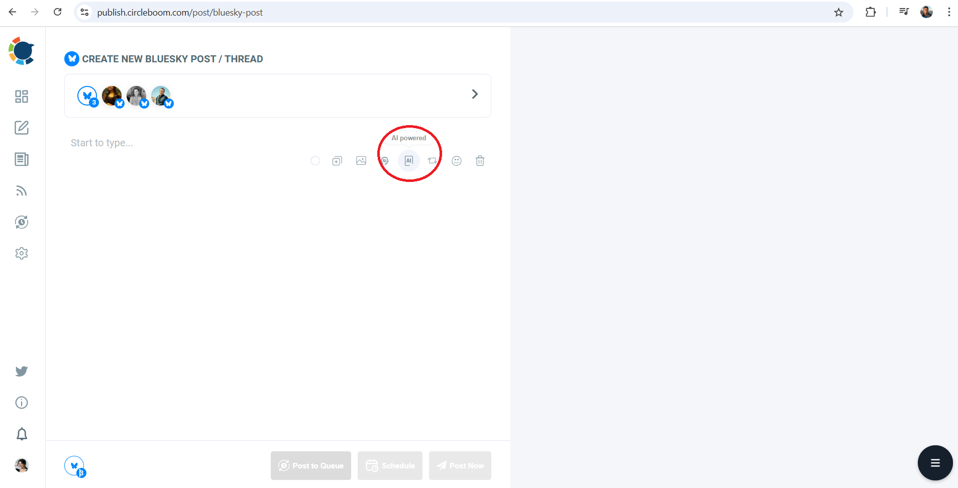 AI-Powered Bluesky posts