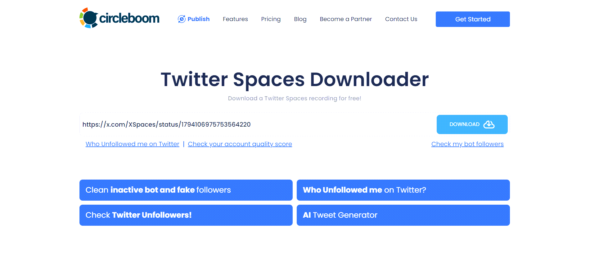 spaces downloader