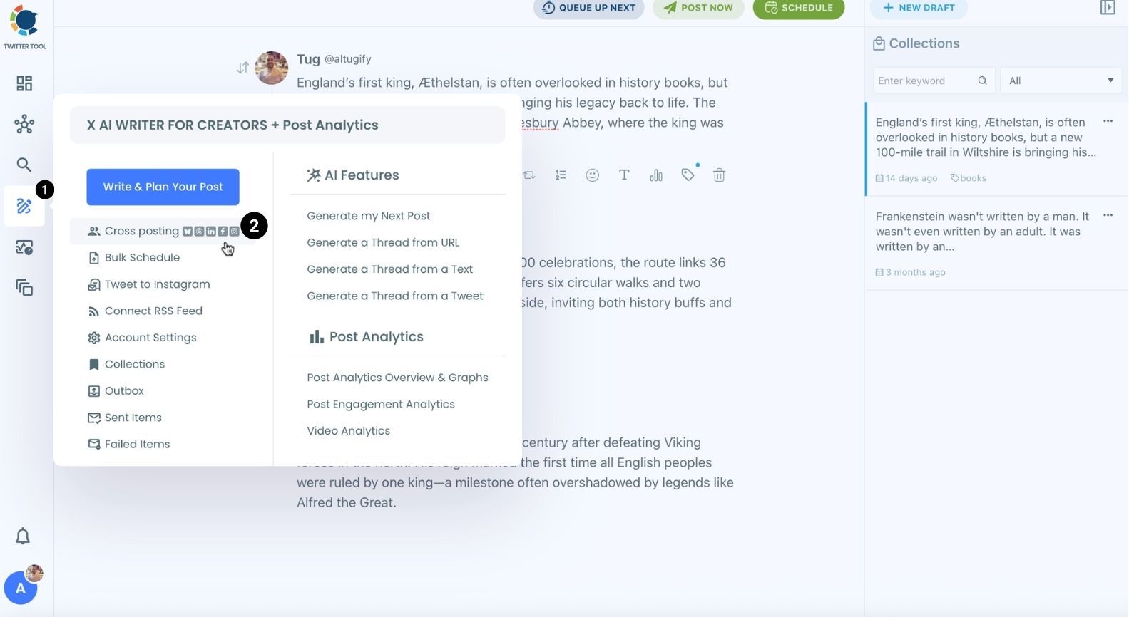 Link Social Media Accounts