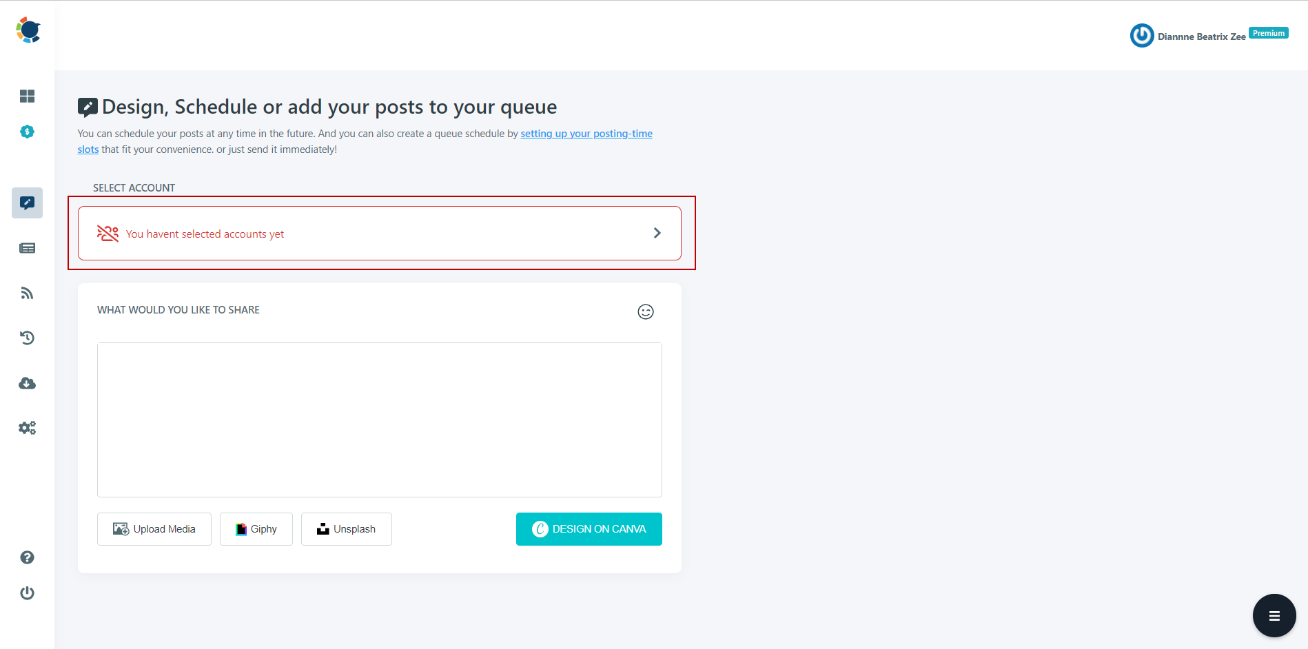 curate content for multiple social media networks via Circleboom Publish