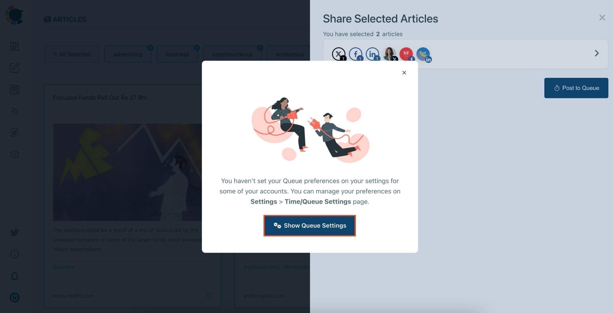 Take your content curator and get started content curation!