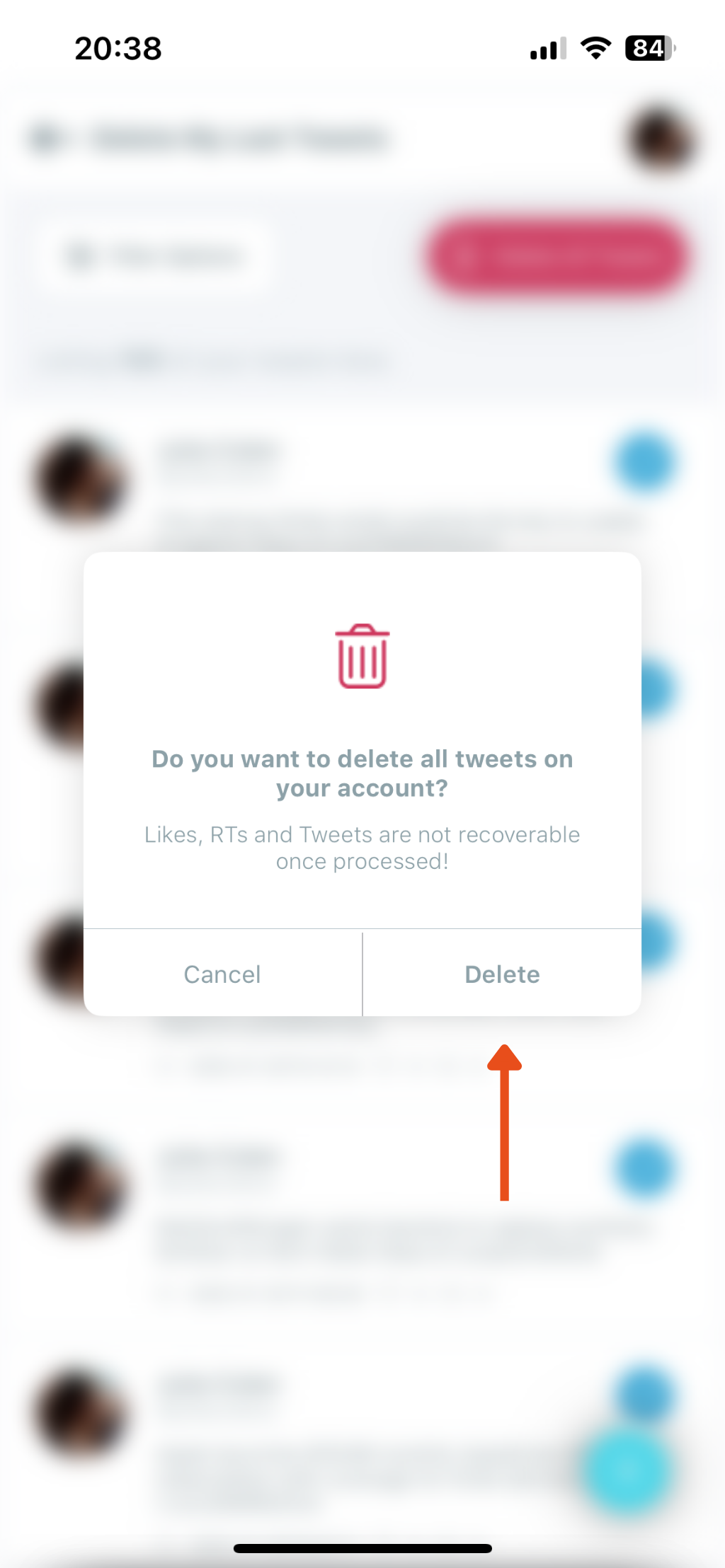 Confirm Deletion