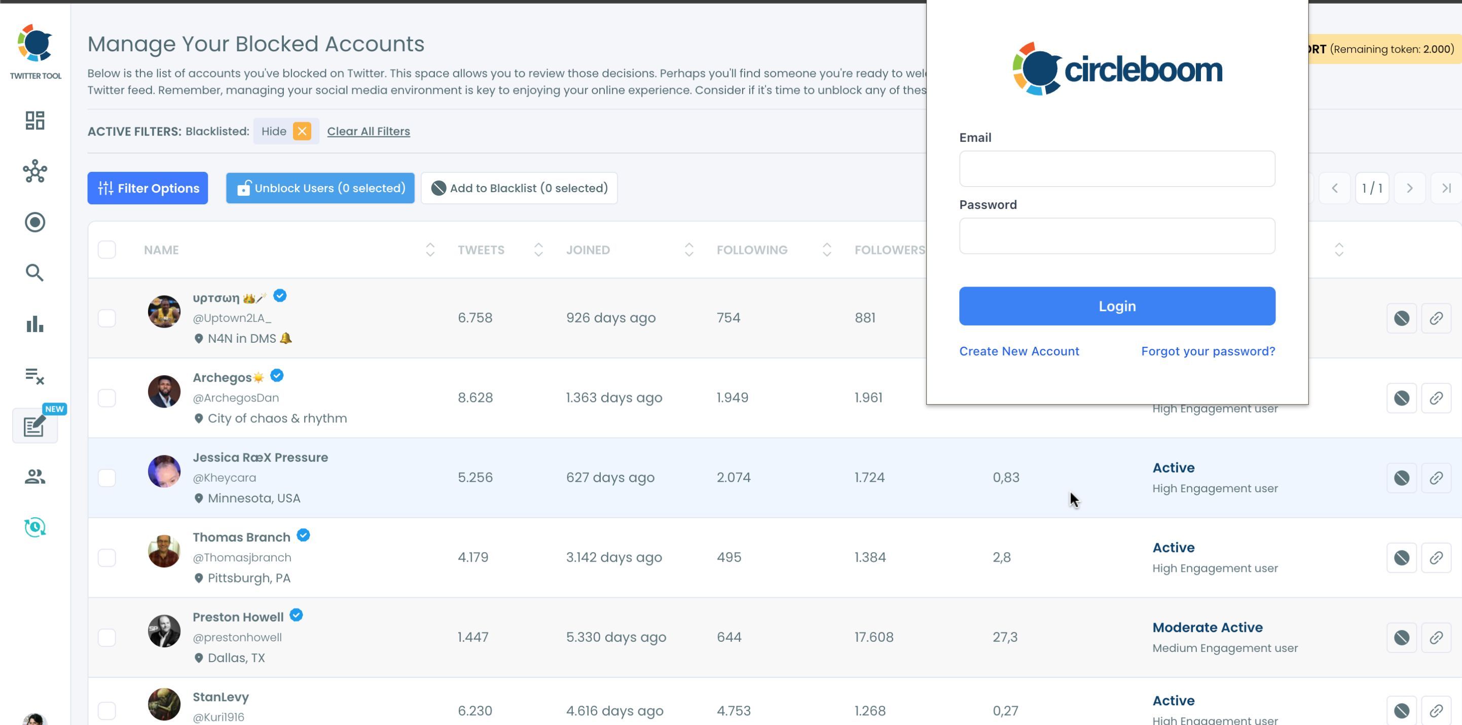 Mass unblock your Twitter followers