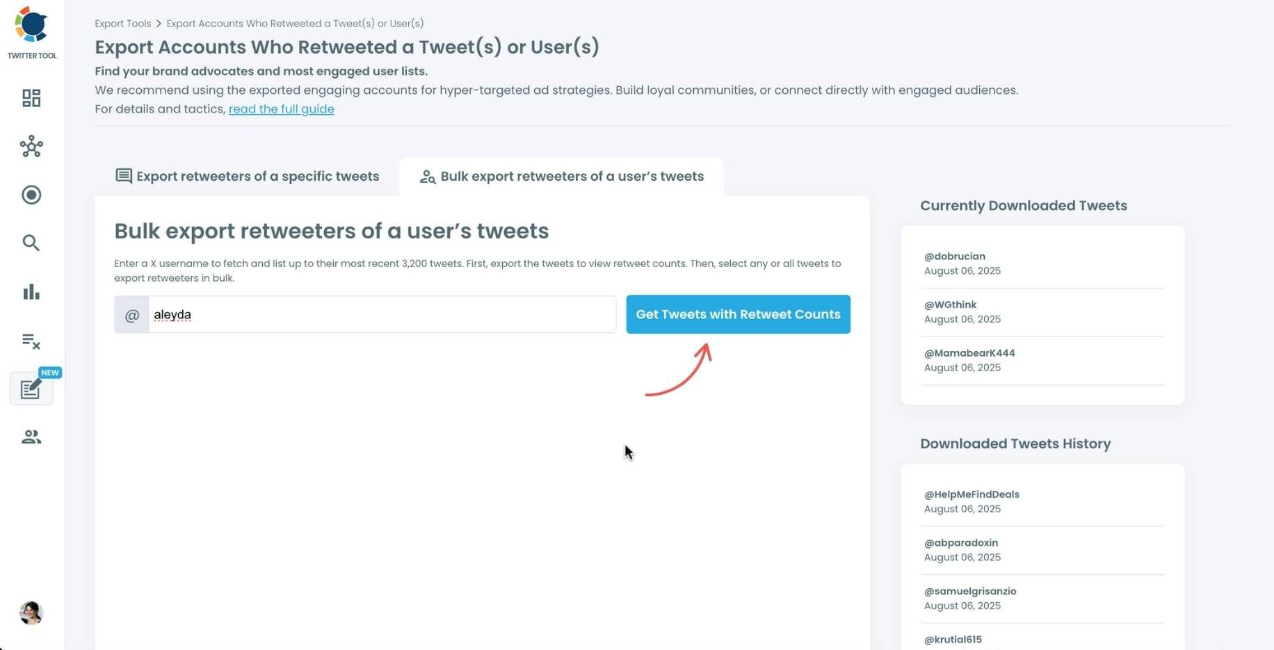 Get tweets