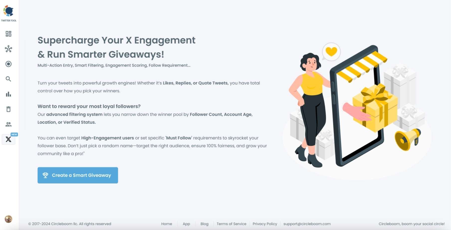 Find Twitter Giveaway Picker
