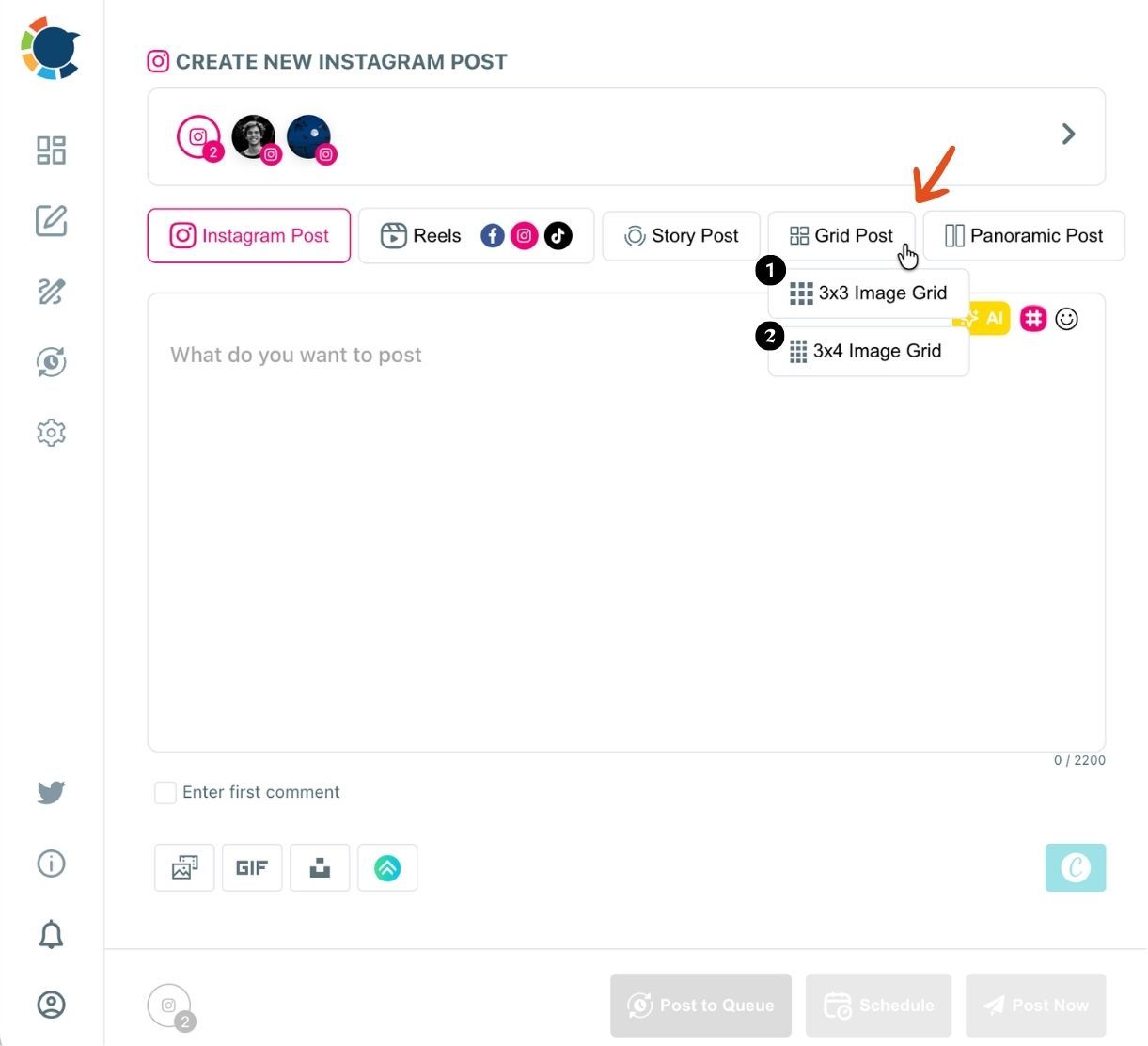 Instagram Grid Post Maker