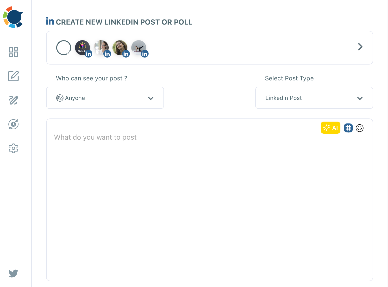 LinkedIn Accounts Connected