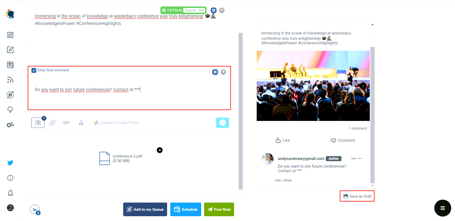 Circleboom carousel post maker