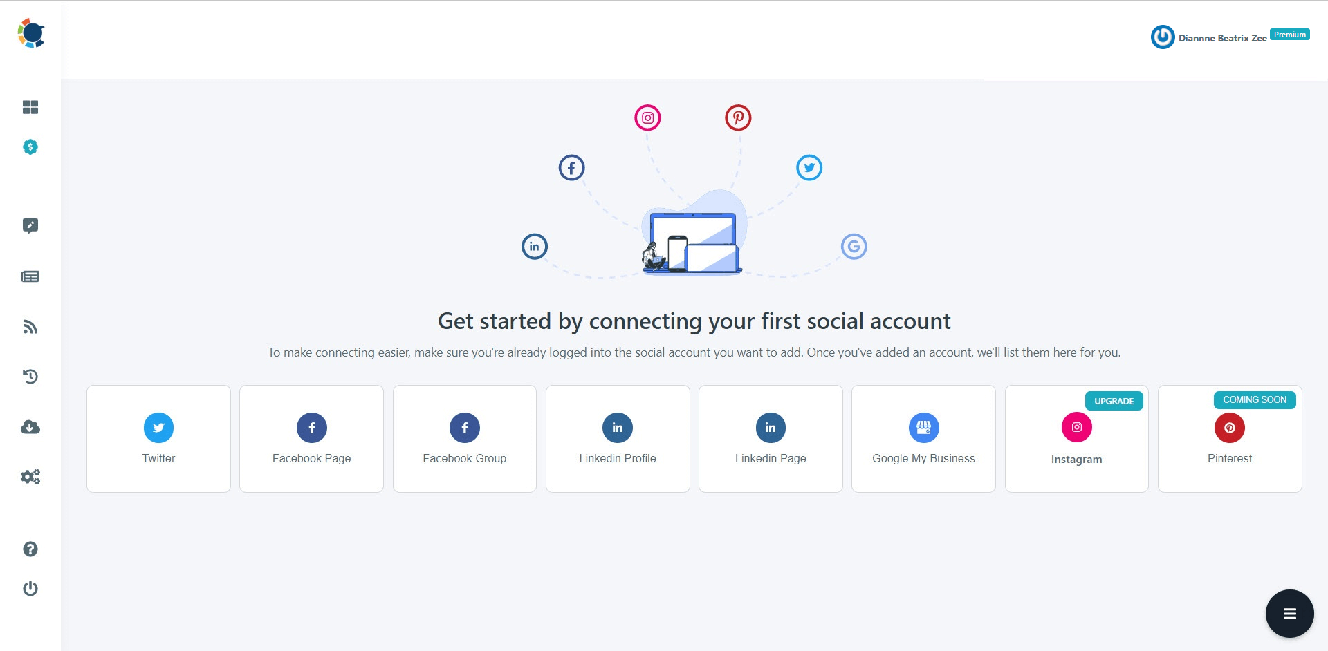 Use multiple Twitter accounts on pc with Circleboom!