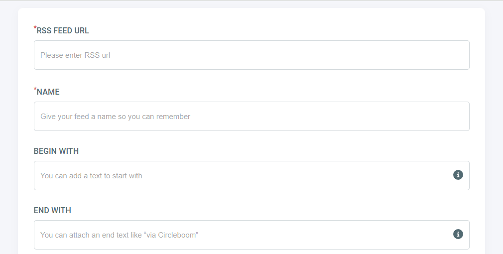 You can set up auto-tweets with RSS Feed feature on Circleboom!