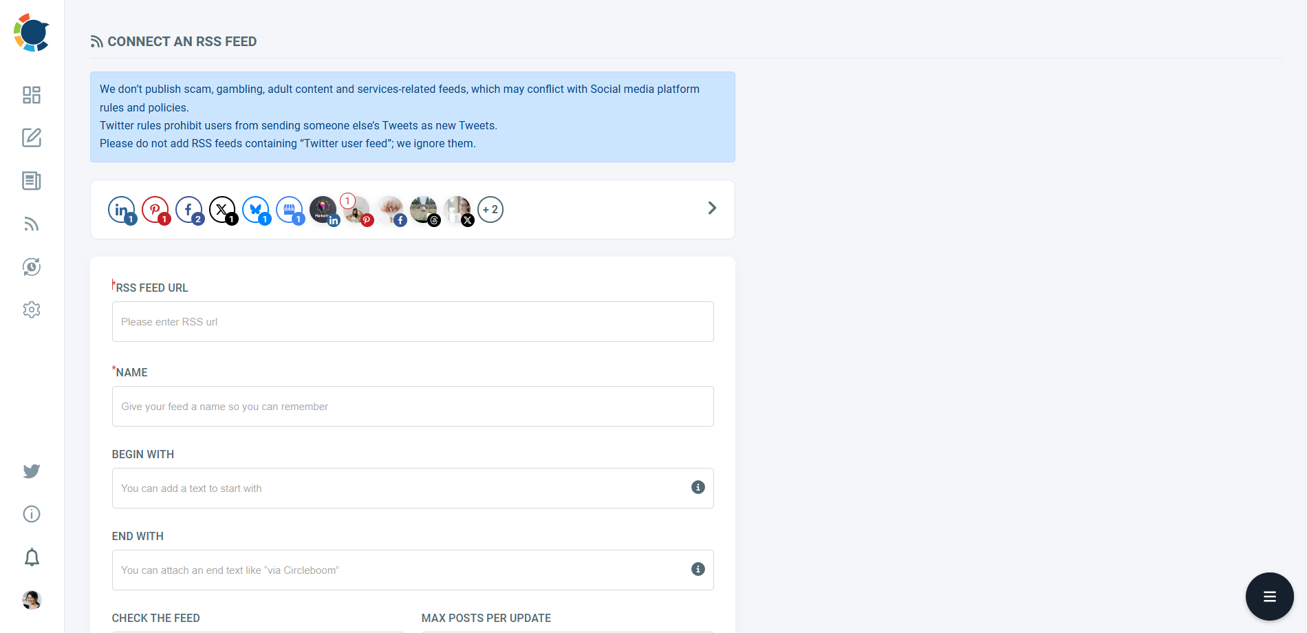 Auto Post RSS Feed to Twitter and other platforms!