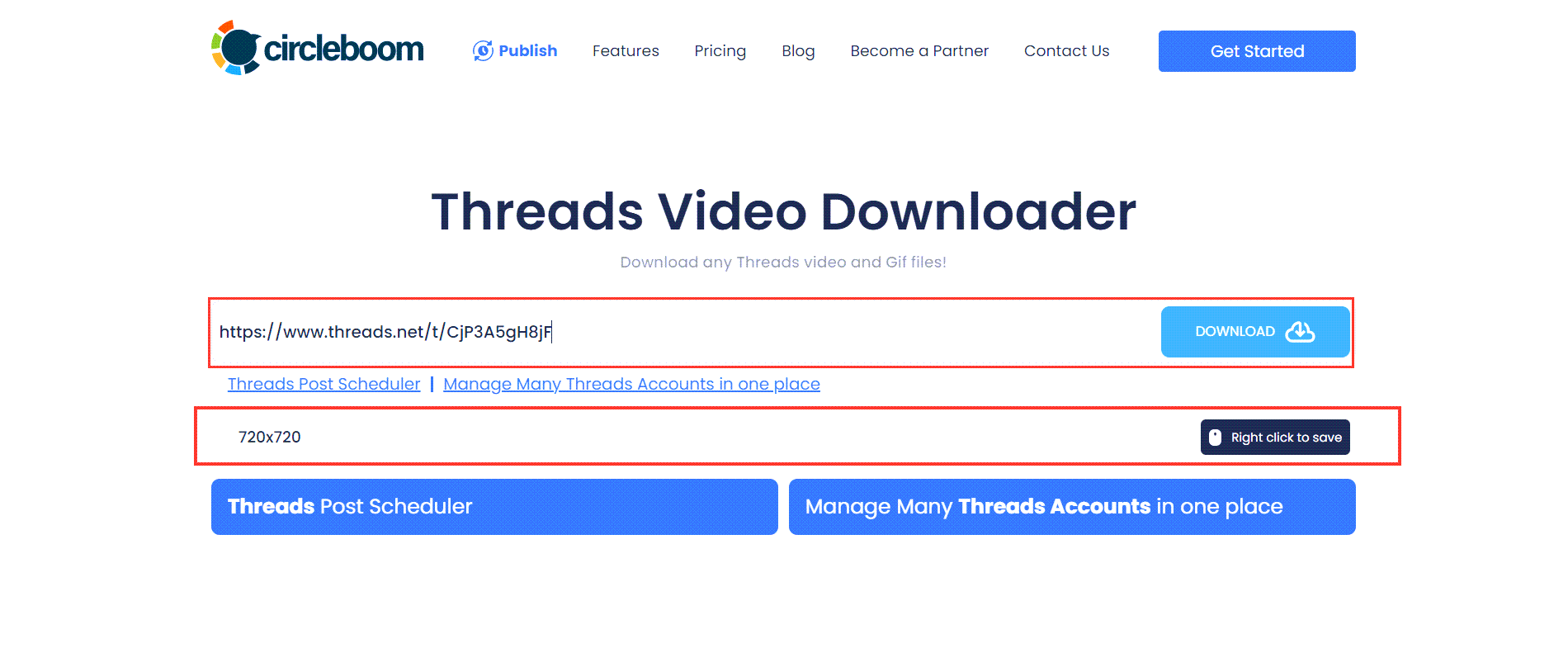 How to download videos and GIFs on Threads