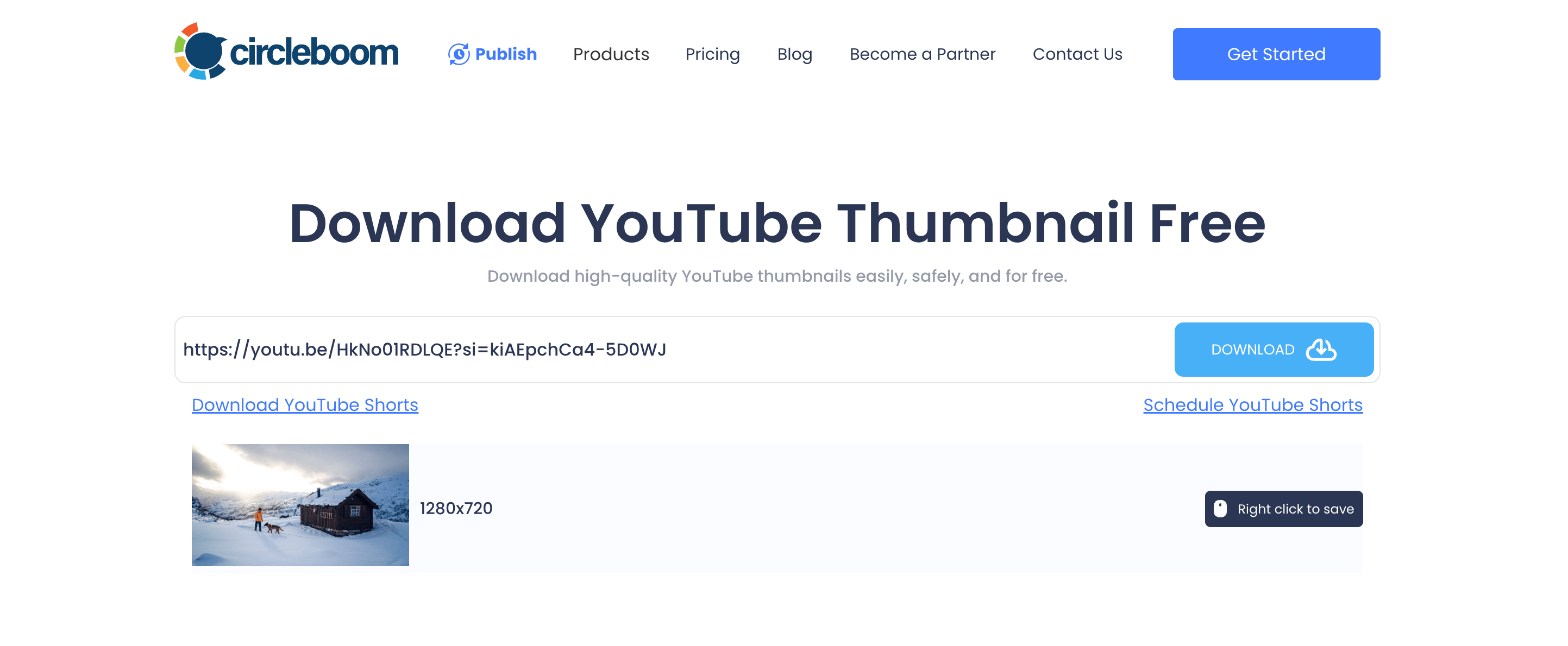 Thumbnail is ready to download.