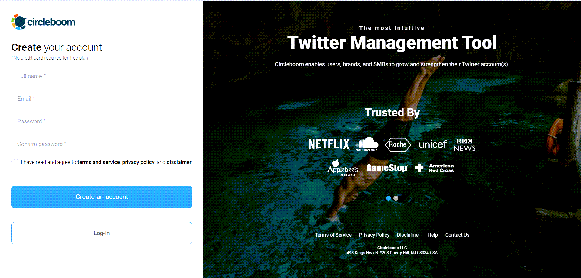 Circleboom Twitter dashboard