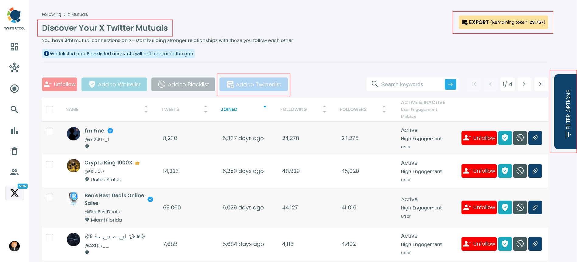 Circleboom's Twitter mutual checker​ will let you find Twitter mutuals.