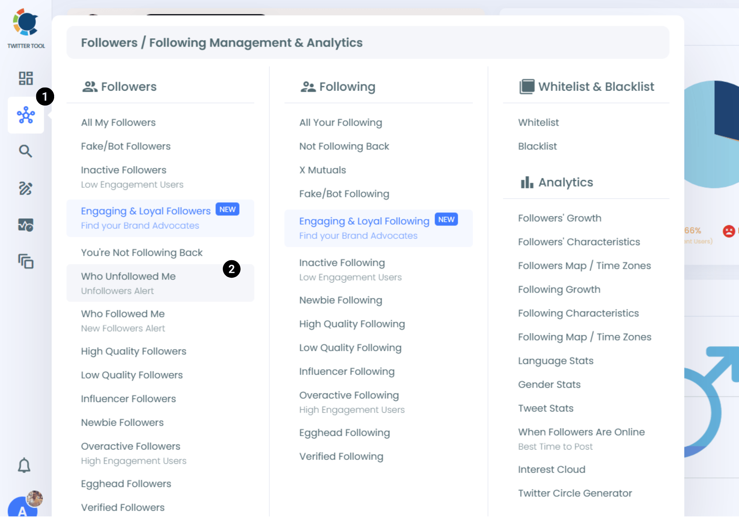 Set an Unfollowers Alert on Circleboom and get notifications when someone unfollows you!