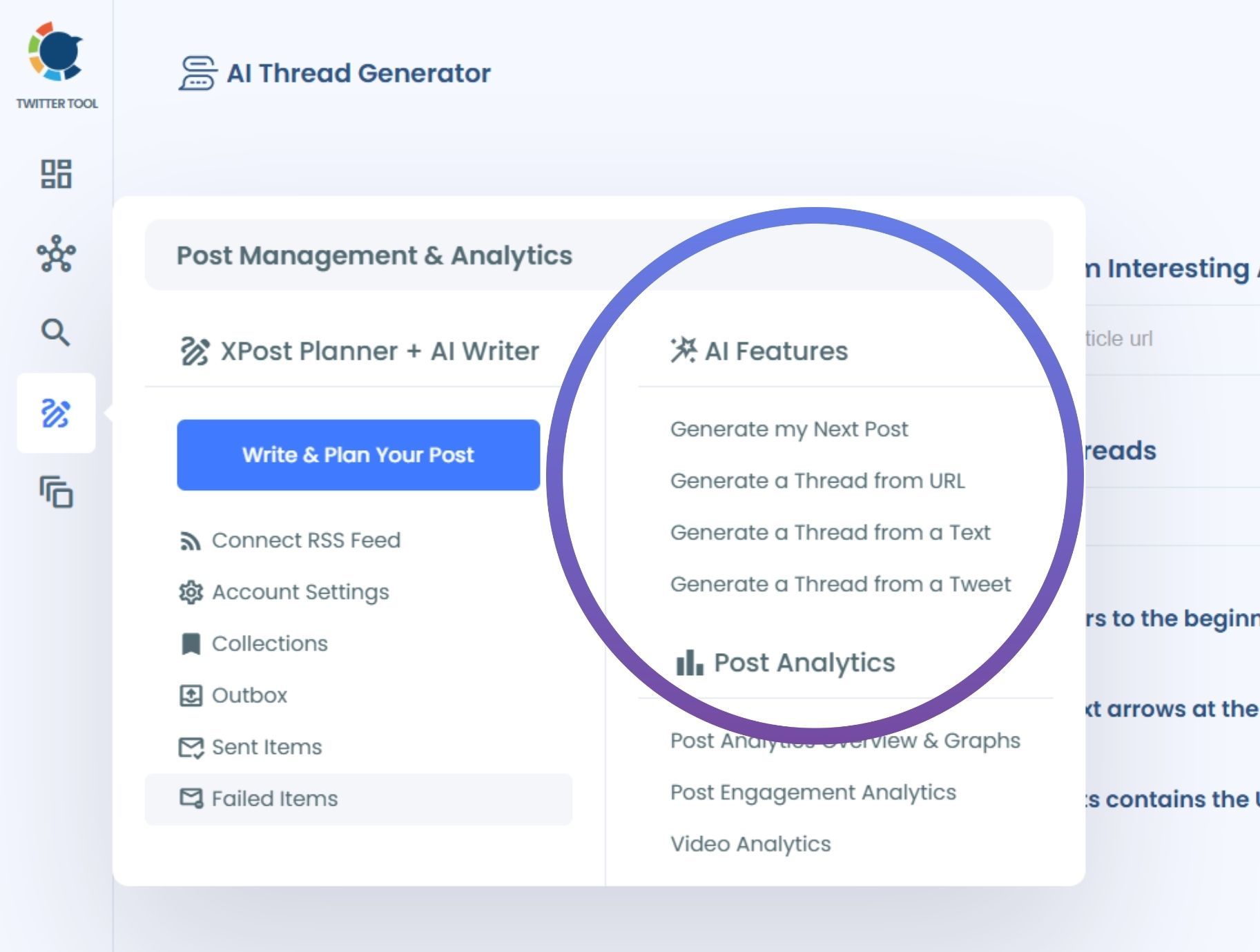 X Post Planner AI Features