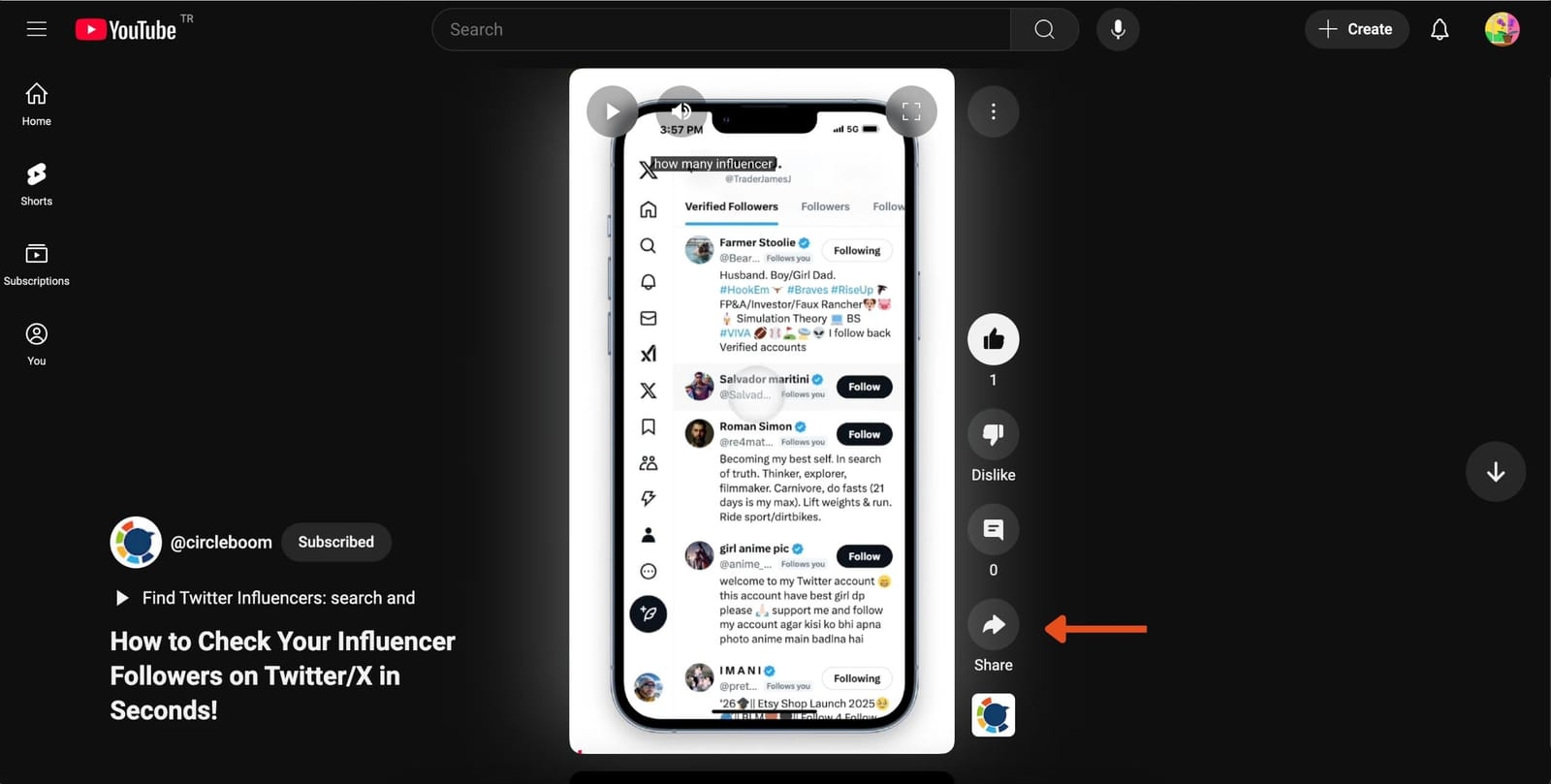 Share button
